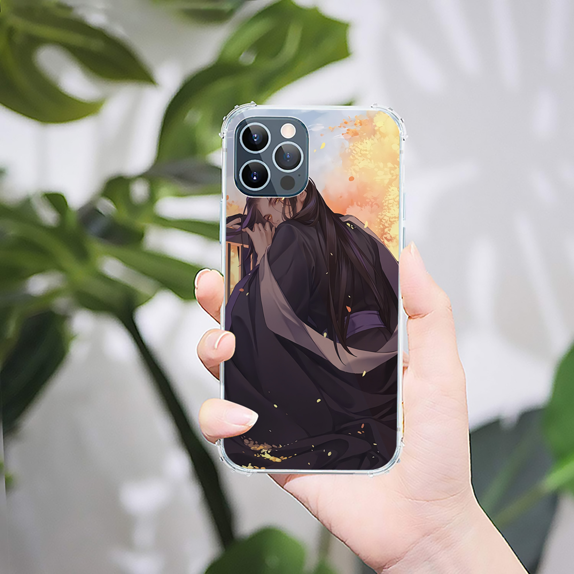 （画像用） 刀剣乱舞 Touken Ranbu 【iPhone 12シリーズ対応】透明スマホケース（クリアソフトケース）